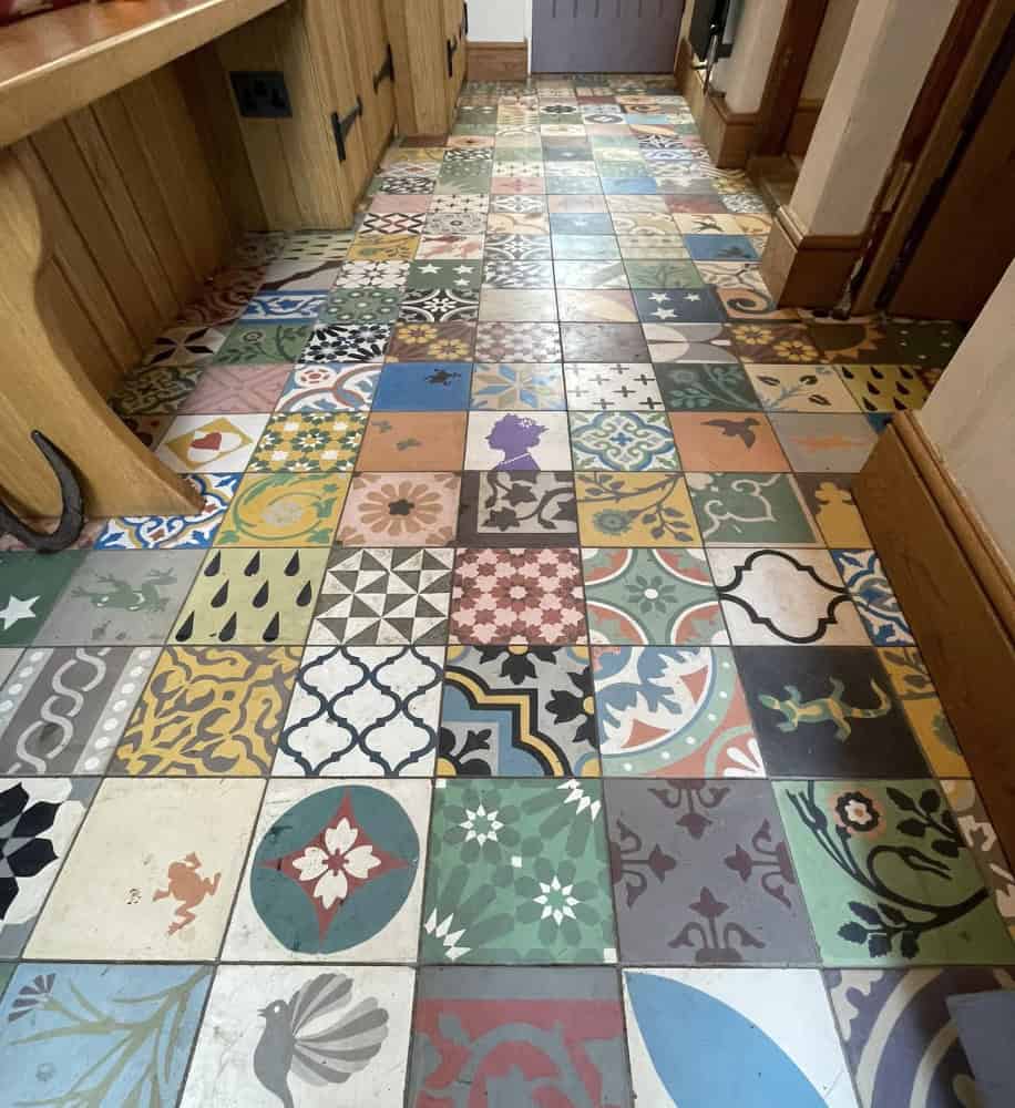 Specialist tile cleaning